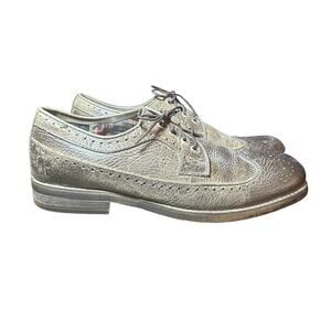 BED STU Men's Beacon Wingtip Oxford Dress Shoe Size 10